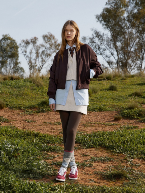 Женская мини-юбка UNIQLO 1159834007 (Белый XXL)