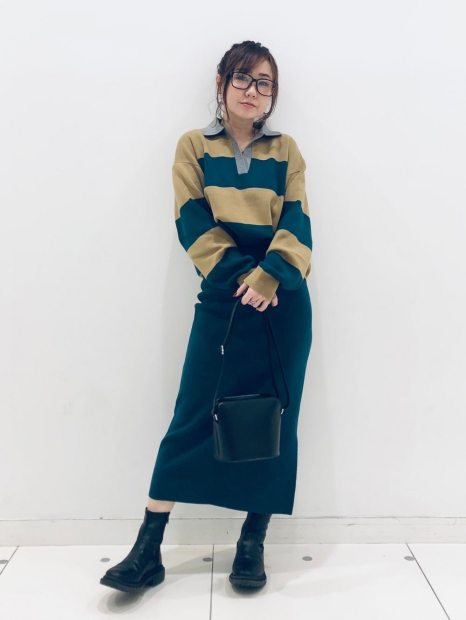 Спідниця жіноча еластична UNIQLO 1159834017 (Зелений M)
