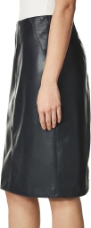 Женская юбка Tommy Hilfiger из экокожи 1159802376 (Синий, 6)