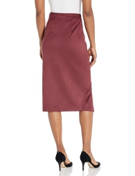 Женская вельветовая юбка GUESS 1159809457 (Бордовый, XS)