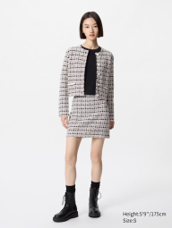 Женская мини-юбка UNIQLO 1159833981 (Белый M)