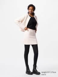 Женская мини-юбка UNIQLO 1159834007 (Белый XXL)