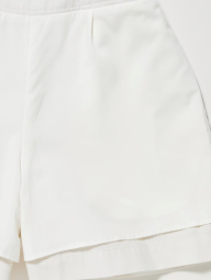 Жіноча спідниця-шорти UNIQLO із лляної суміші 1159835649 (Молочний XXL)