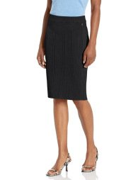 Женская юбка в рубчик GUESS 1159835829 (Черный M)