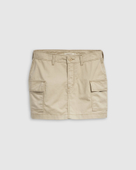 Жіноча міні-спідниця Levi's з кишенями 1159835941 (Бежевий 29)