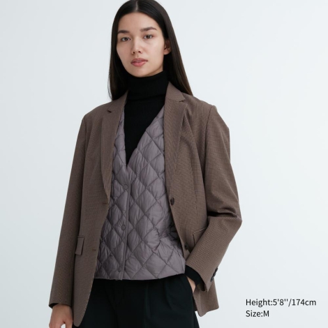 Жіночий жилет Uniqlo на кнопках 1159802760 (Сірий, XL)