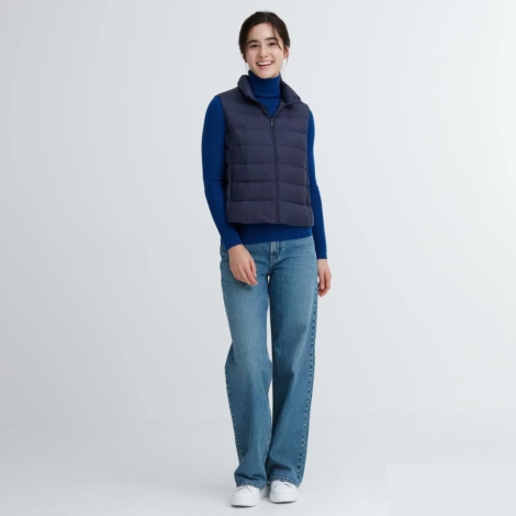 Женская жилетка Uniqlo 1159810965 (Синий, XXL)