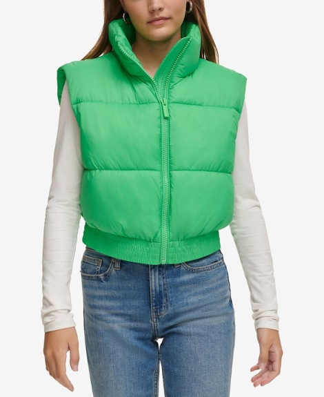 Женская укороченная жилетка Calvin Klein 1159810308 (Зеленый, XL)
