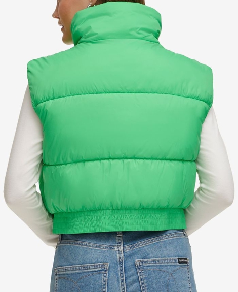 Жіноча укорочена жилетка Calvin Klein 1159810308 (Зелений, XL)