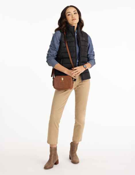 Женская жилетка U.S. Polo Assn 1159831906 (Черный M)