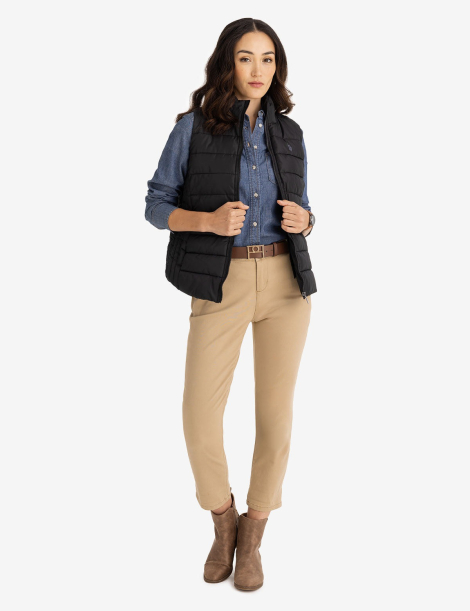 Женская жилетка U.S. Polo Assn 1159831906 (Черный M)