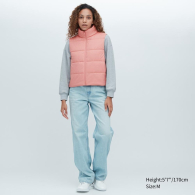 Стильный теплый жилет Uniqlo 1159784683 (Розовый, L)