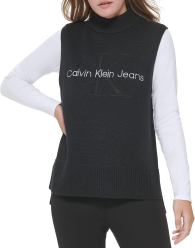 Вязаная женская жилетка Calvin Klein Jeans 1159788758 (Черный, L)
