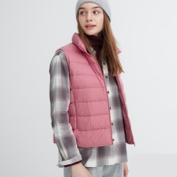 Стильний теплий жилет Uniqlo 1159814829  (Рожевий L)