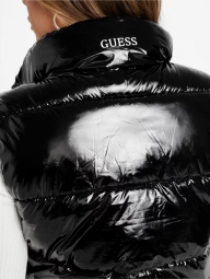 Жіночий стьобаний жилет GUESS безрукавка 1159827509 (Чорний M)