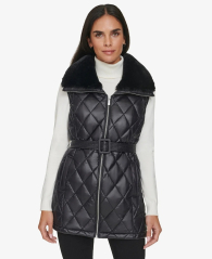 Женская жилетка Calvin Klein с экомехом 1159834812 (Черный M)