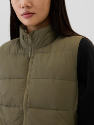 Тепла жіноча жилетка GAP 1159836302 (Зелений S)
