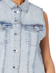 Женская джинсовая жилетка Tommy Hilfiger 1159805246 (Голубой, S)