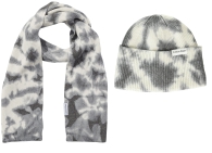 Набор Calvin Klein шапка и шарф 1159808098 (Серый, One size)