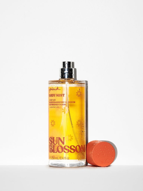 Парфумований міст для тіла Sun Blossom Victoria's Secret PINK 1159793483 (Жовтий, 250 ml)