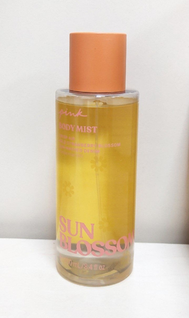 Парфумований міст для тіла Sun Blossom Victoria's Secret PINK 1159793483 (Жовтий, 250 ml)