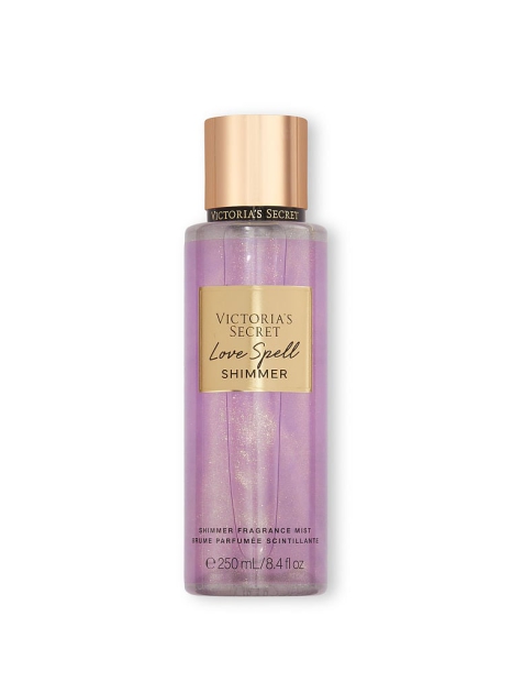 Парфюмированный мист для тела  Love Spell Shimmer Victoria's Secret 1159810020 (Сиреневый, 250 ml)