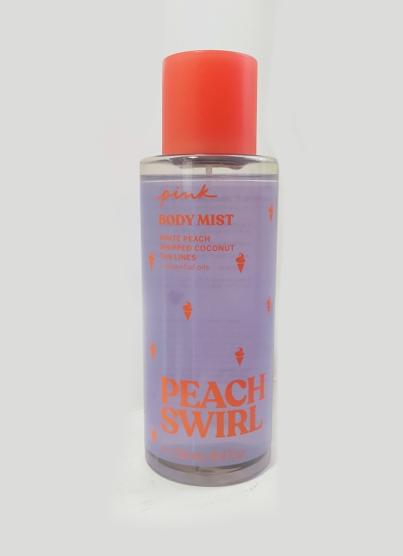 Парфюмированный мист для тела Peach Swirl от Victoria’s Secret Pink 1159816438 (Сиреневый 250 ml)