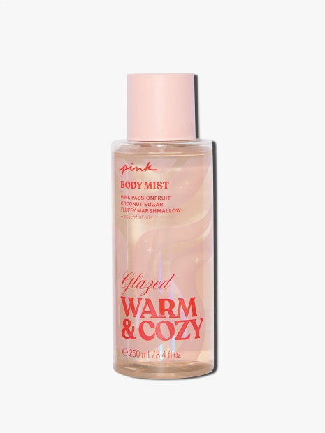 Парфюмированный мист для тела Glazed Warm & Cozy от Victoria’s Secret Pink 1159821723 (Розовый 250 ml)