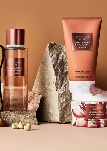 Парфумований міст для тіла Vanilla Bean & Macadamia Victoria's Secret 1159837964 (Коричневий 250 ml)