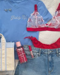 Парфюмированный мист для тела Strawberry Dip от Victoria’s Secret Pink 1159837591 (Розовый 250 ml)