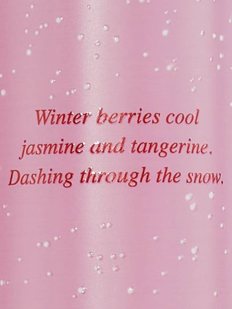 Набір для тіла Victoria's Secret Snowdrift Frozen Berries & Jasmine спрей та лосьйон 1159794412 (Рожевий, 250/236 ml)