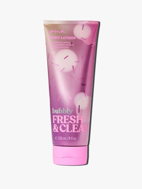 Набір для тіла Bubbly Fresh & Clean Victoria Secret Pink 1159797674 (Рожевий, 250/236 ml)