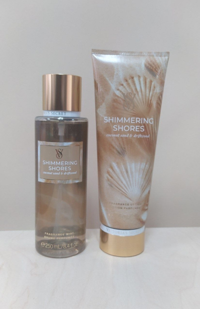 Набор для тела Shimmering Shores Victoria’s Secret мист и лосьон 1159800880 (Желтый, 236 ml/250 ml)