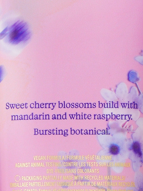 Набір для тіла Brilliant Cherry Blossom Victoria's Secret міст та лосьйон 1159801249 (Бузковий, 250/236 ml)