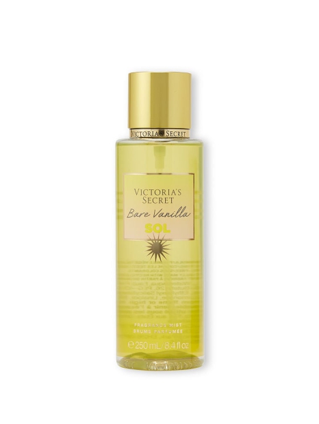 Набор для тела Bare Vanilla Sol Victoria’s Secret мист и лосьон 1159802540 (Желтый, 236 ml/250 ml)