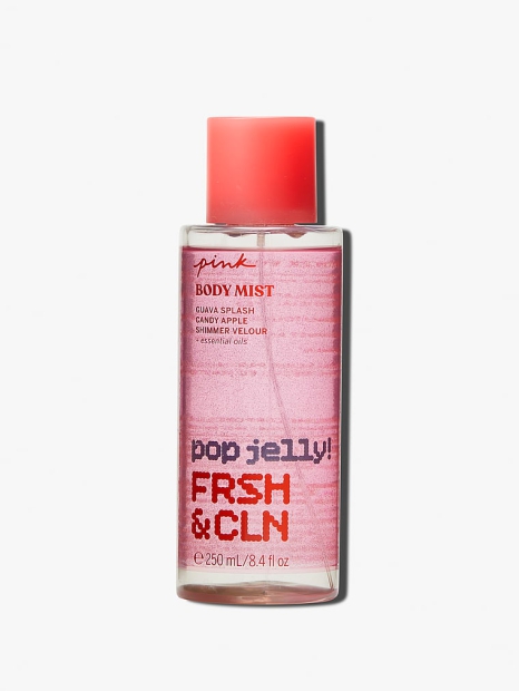 Набор для тела Pop Jelly! Fresh & Clean от Victoria’s Secret Pink мист и лосьон 1159802609 (Розовый, 236 ml/250 ml)