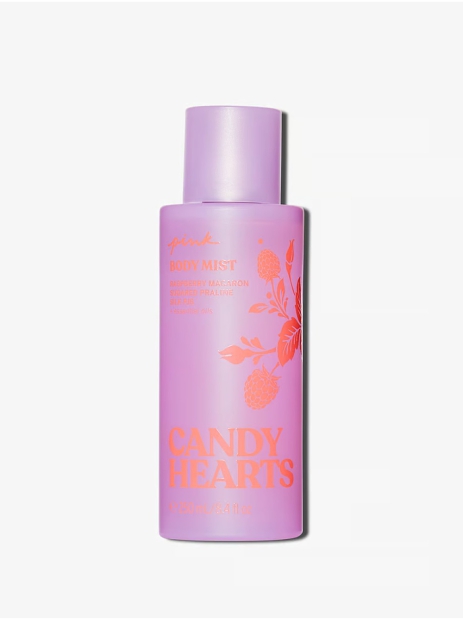 Набор для тела Candy Hearts от Victoria’s Secret Pink мист и лосьон 1159802677 (Розовый, 236 ml/250 ml)