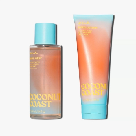 Набір для тіла Coconut Coast від Victoria's Secret Pink 1159802948 (Помаранчевий, 250/236 ml)