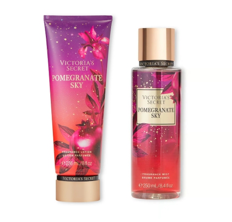 Набор для тела Pomegranate Sky Victoria’s Secret мист и лосьон 1159803130 (Розовый, 236 ml/250 ml)