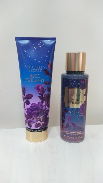 Набор для тела Rose Twilight Victoria’s Secret мист и лосьон 1159803138 (Синий, 236 ml/250 ml)