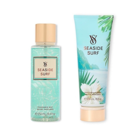 Набор для тела Seaside Surf Victoria’s Secret мист и лосьон 1159805500 (Голубой, 236 ml/250 ml)