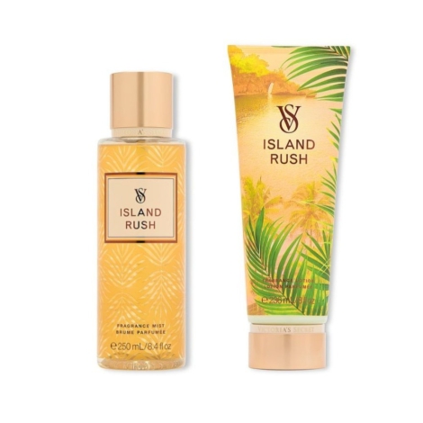 Набор для тела Island Rush Victoria’s Secret мист и лосьон 1159805502 (Оранжевый, 236 ml/250 ml)