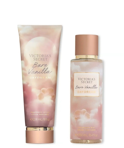 Набор для тела Bare Vanilla Daydream Victoria’s Secret мист и лосьон 1159817464 (Коричневый 236 ml/250 ml)