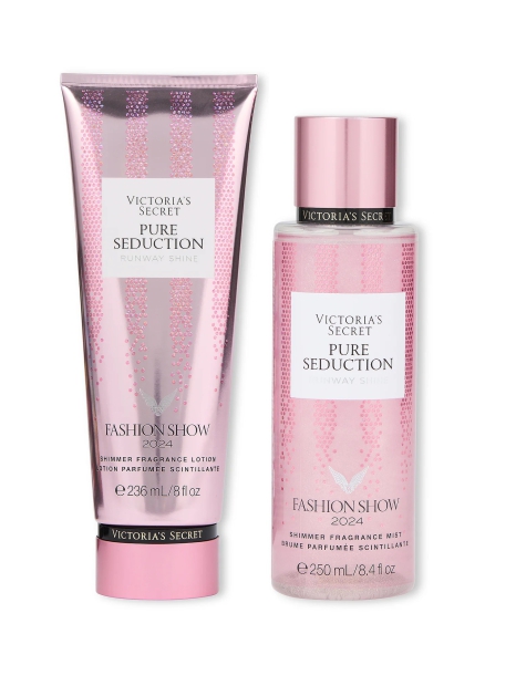 Набір Pure Seduction Shine Victoria's Secret міст, лосьйон та свічка 1159820069 (Рожевий One size) 1159820069 (Рожевий, One size