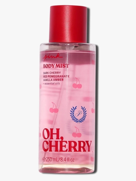 Набор для тела Oh, Cherry Victoria’s Secret Pink мист и лосьон 1159820362 (Красный 236 ml/250 ml)