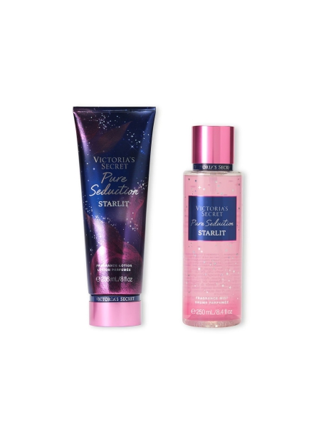 Набор для тела Pure Seduction Starlit Victoria’s Secret мист и лосьон 1159821684 (Фиолетовый 236 ml/250 ml)