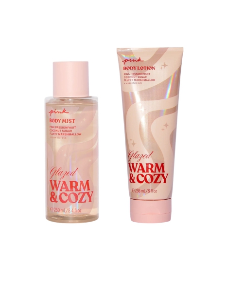 Набор для тела Glazed Warm & Cozy от Victoria’s Secret Pink 1159821689 (Розовый 236 ml/250 ml)