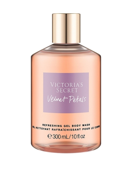 Набор Velvet Petals Victoria’s Secret  мист, лосьон, гель для душа и свеча 1159821694 (Розовый One size)