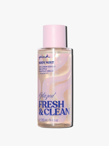 Набор для тела Glazed Fresh & Clean от Victoria’s Secret Pink 1159821700 (Розовый 236 ml/250 ml)