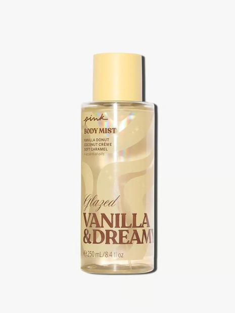 Набор для тела Glazed Vanilla & Dreamy от Victoria’s Secret Pink 1159821702 (Желтый 236 ml/250 ml)